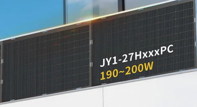 Polyshine Solar JY1-27H200PC Flexibles Solarpanel 200 Wp Full Black